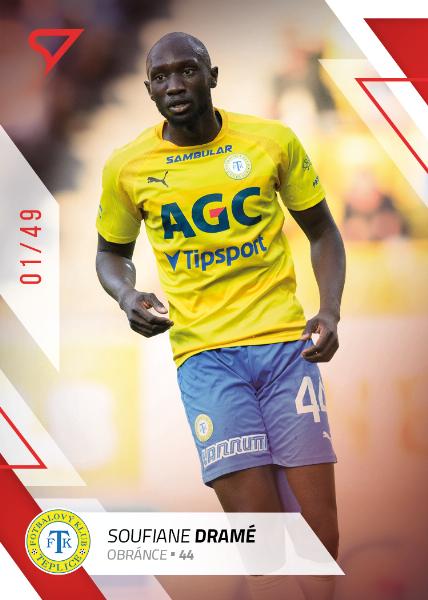 Dramé Soufiane 22-23 Fortuna Liga Red #176