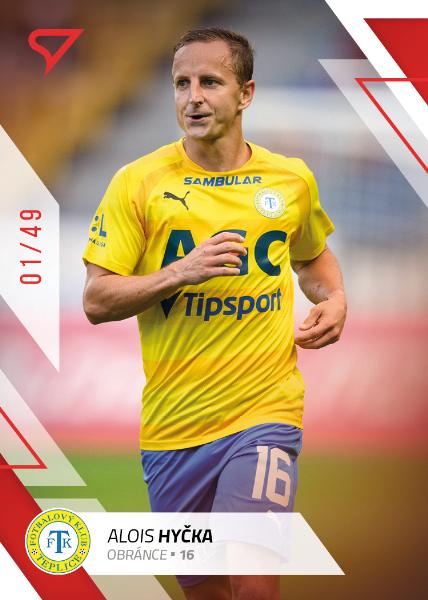 Hyčka Alois 22-23 Fortuna Liga Red #177