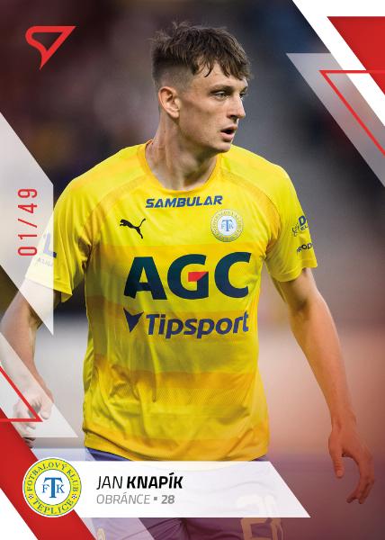 Knapík Jan 22-23 Fortuna Liga Red #178