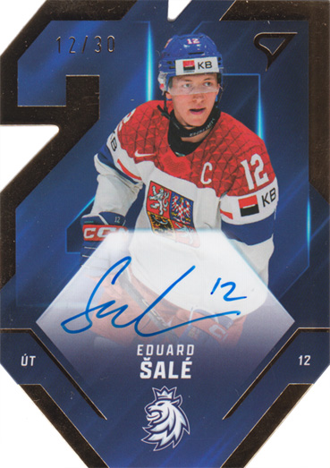 Šalé Eduard 2025 Hokejové Česko Team 20 Auto #TES-ES