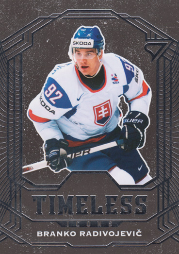 Radivojevič Branko 2025 Hokejové Slovensko Timeless Icons #TI-14
