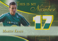 Kraus Martin 2011 Warriors from Ďolíček This is my Number #TN-MK