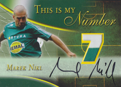 Nikl Marek 2011 Warriors from Ďolíček This is my Number Auto #TN-MN