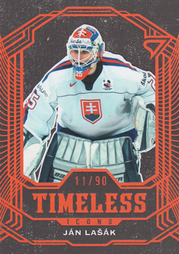 Lašák Ján 2025 Hokejové Slovensko Timeless Icons Copper #TI-01