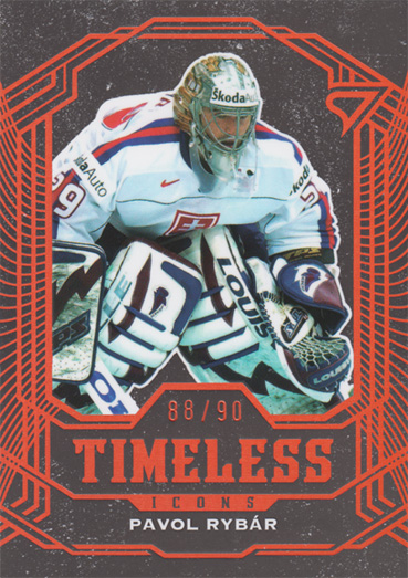 Rybár Pavol 2025 Hokejové Slovensko Timeless Icons Copper #TI-02