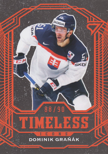 Graňák Dominik 2025 Hokejové Slovensko Timeless Icons Copper #TI-03
