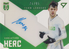 Herc Christián 20-21 Fortuna Liga Team Leaders Auto Level 2 #TL2-14
