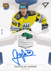 Gašpar Rastislav 2019 Winter Classic Tipsport Liga Autograph Patch #AP6