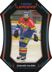 Kutlák Zdeněk 18-19 Premium Cards Team Leaders Die Cut #TL-02