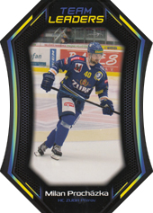 Procházka Milan 18-19 Premium Cards Team Leaders Die Cut #TL-05