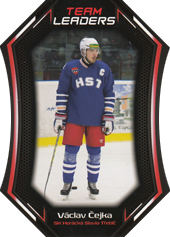 Čejka Václav 18-19 Premium Cards Team Leaders Die Cut #TL-32