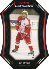 Drtina Jiří 18-19 Premium Cards Team Leaders Die Cut #TL-35