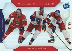 Voráček Jakub 2022 MK Reprezentace Timeline Rainbow #TL-JV