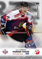 Pařízek Tomáš 18-19 Sportowekarty PHL #TO14