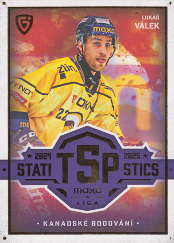 Válek Lukáš 25-26 GOAL Cards Maxa liga Statistics #TOP-5