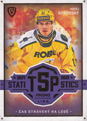 Stříteský Matěj 25-26 GOAL Cards Maxa liga Statistics #TOP-34