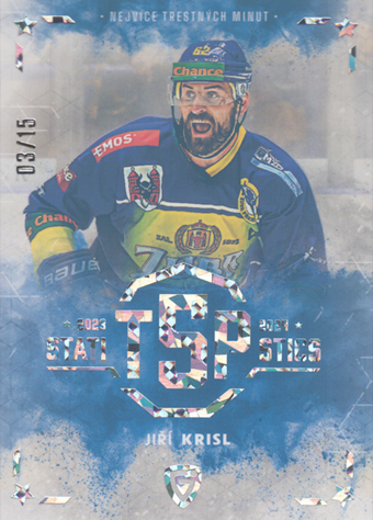 Krisl Jiří 24-25 GOAL Cards Maxa liga Statistics Parallel #TOP-9