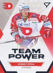 Říčka Robert 21-22 Tipsport Extraliga Team Power #TP-18