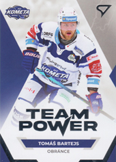 Bartejs Tomáš 21-22 Tipsport Extraliga Team Power #TP-19