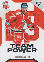 Ondrušek Jiří 22-23 Tipsport Extraliga Team Power #TP-28