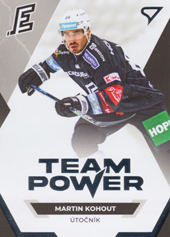 Kohout Martin 21-22 Tipsport Extraliga Team Power #TP-33