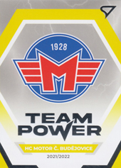 České Budějovice 21-22 Tipsport Extraliga Team Power #TP-41