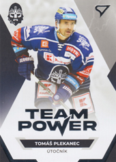 Plekanec Tomáš 21-22 Tipsport Extraliga Team Power #TP-43