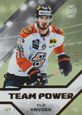 Krivošík Filip 23-24 Tipos Extraliga Team Power Metallic #TP-03