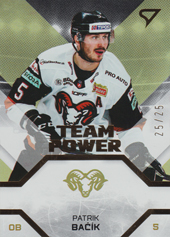 Bačík Patrik 23-24 Tipos Extraliga Team Power Metallic #TP-17