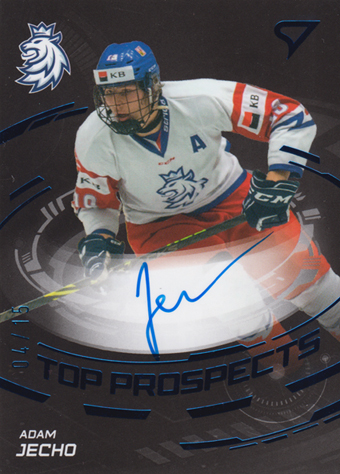 Jecho Adam 2024 Hokejové Česko Top Prospects Auto #TPS-JE