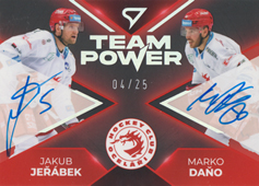 Jeřábek Daňo 23-24 Tipsport Extraliga Team Power Auto #TPS-TRI