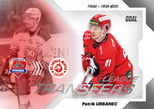 Urbanec Patrik 23-24 GOAL Cards Chance liga League Transfers #LT-15