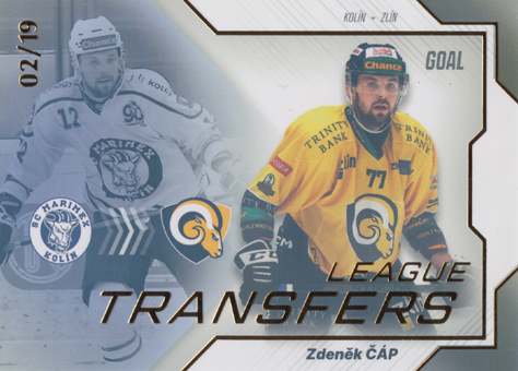 Čáp Zdeněk 23-24 GOAL Cards Chance liga League Transfers Parallel #LT-3
