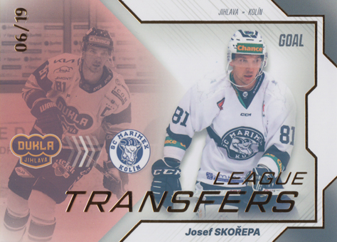 Skořepa Josef 23-24 GOAL Cards Chance liga League Transfers Parallel #LT-20