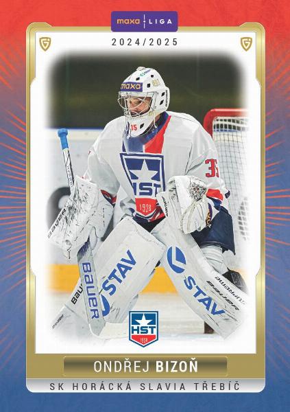 Bizoň Ondřej 24-25 GOAL Cards Maxa liga #TRE-03