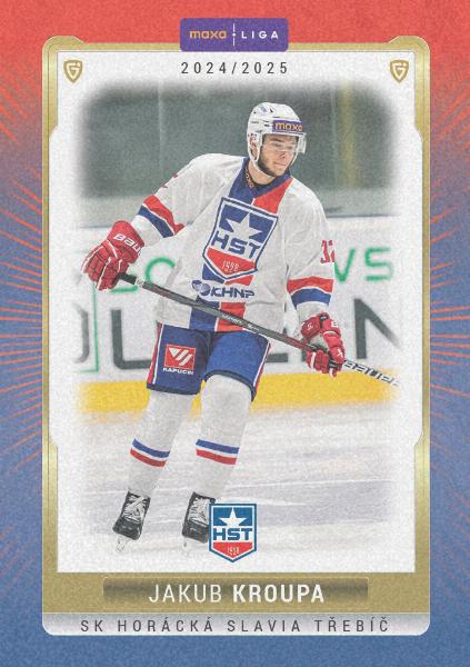Kroupa Jakub 24-25 GOAL Cards Maxa liga Sand #TRE-05