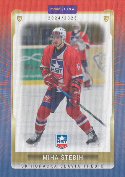 Štebih Miha 24-25 GOAL Cards Maxa liga Canvas #TRE-09
