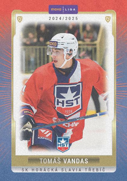 Vandas Tomáš 24-25 GOAL Cards Maxa liga Sand #TRE-11