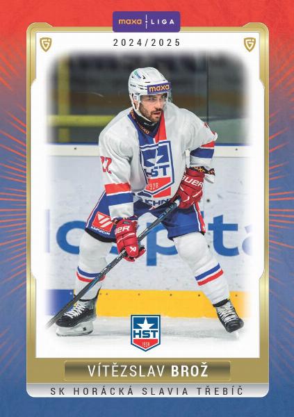Brož Vítězslav 24-25 GOAL Cards Maxa liga #TRE-16