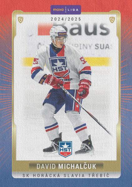 Michalčuk David 24-25 GOAL Cards Maxa liga Canvas #TRE-18