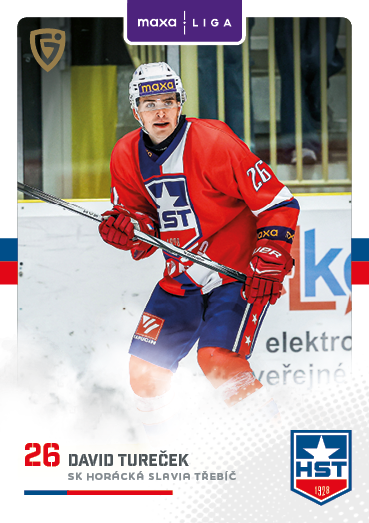 Tureček David 25-26 GOAL Cards Maxa liga #TRE-07