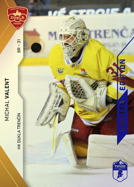 Valent Michal 21-22 Tipos Extraliga Blue #110