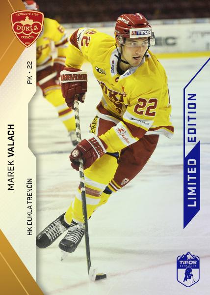 Valach Marek 21-22 Tipos Extraliga Blue #126