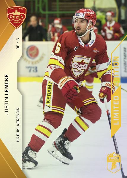 Lemcke Justin 21-22 Tipos Extraliga Gold #113