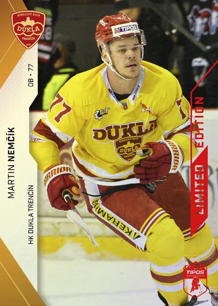 Nemčík Martin 21-22 Tipos Extraliga Red #115