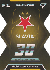 Slavia Praha 22-23 Fortuna Liga Třicátá sezona F:L #TS-02