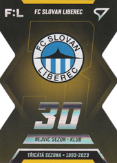 Liberec 22-23 Fortuna Liga Třicátá sezona F:L #TS-03
