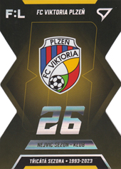 Plzeň 22-23 Fortuna Liga Třicátá sezona F:L #TS-08