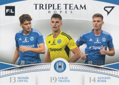 Chytil Vraštil Růsek 22-23 Fortuna Liga Triple Team Hopes #TT-08