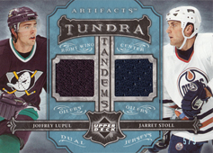 Lupul Stoll 06-07 Artifacts Tundra Tandems Platinum #TT-JJ